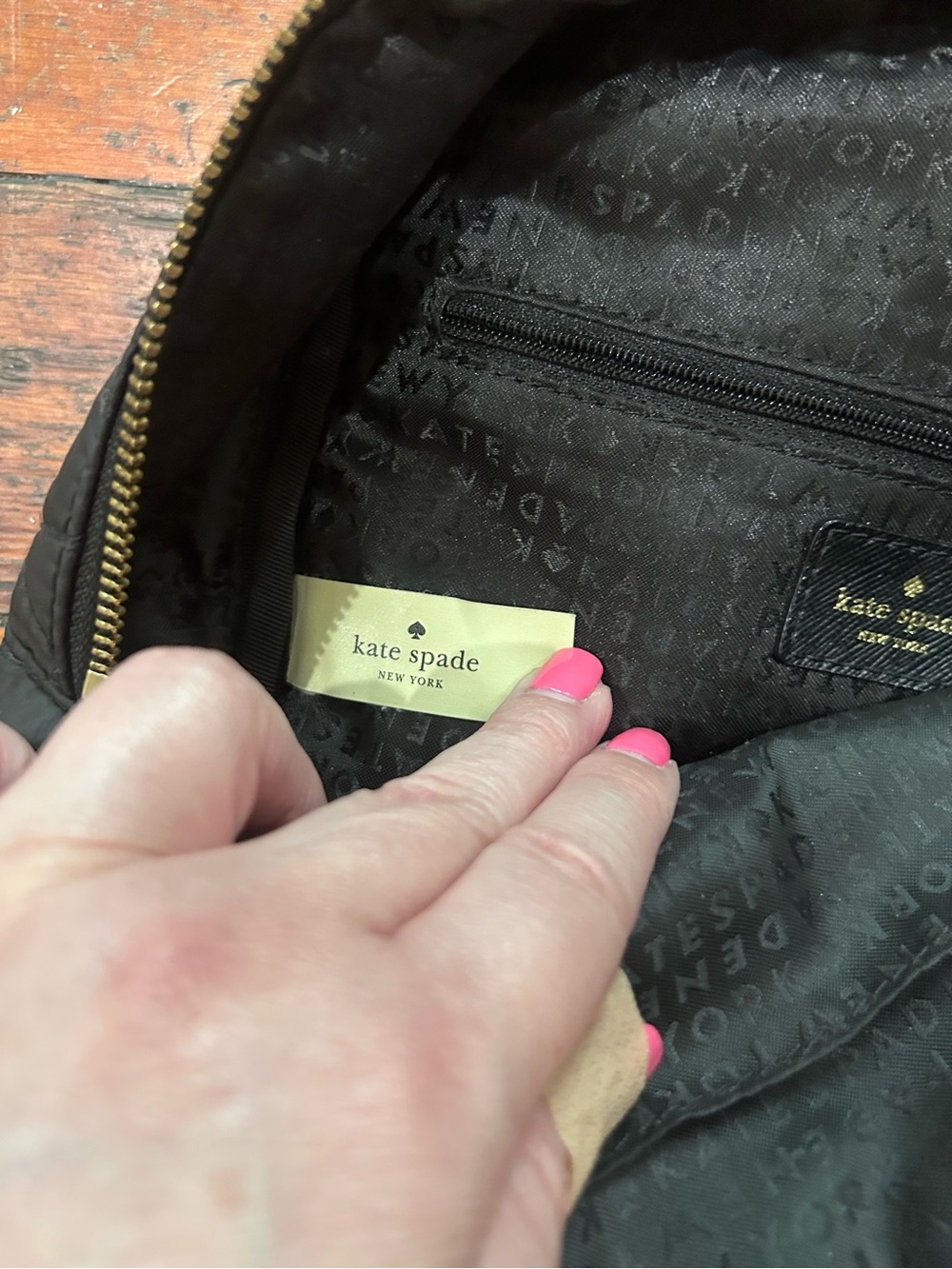 Kate Spade Small Bradley Wilson Road Quilted Backpack - Picture 11 of 17